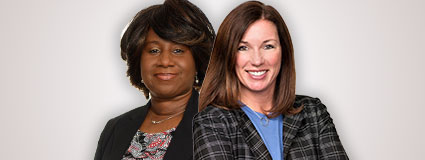 An image of RK Law's Cathleen Kelly Rebar on the right, and Kimberly Parson on the left.
