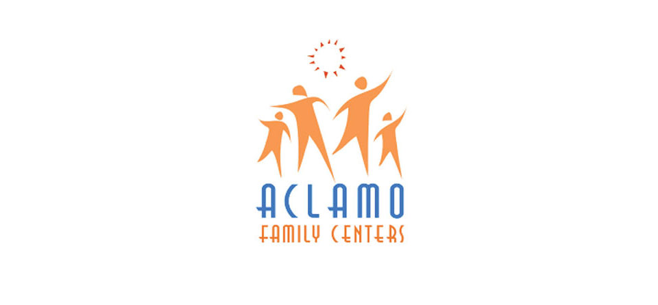 A logo for ACLAMO Family Centers.
