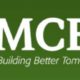 A logo for MCES. Green background with white text. “MCES” in large bold font. Below it in smaller print “Building Better Tomorrows”.