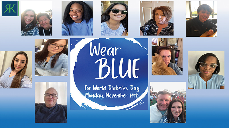 Join RK Law and Wear Blue for World Diabetes Day
