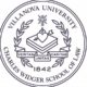 The graphic shows the Villanova University Seal for the Charles Widger School of Law.
